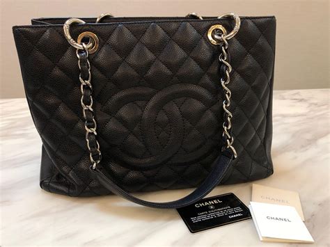 chanel tote used|chanel tote bag price 2023.